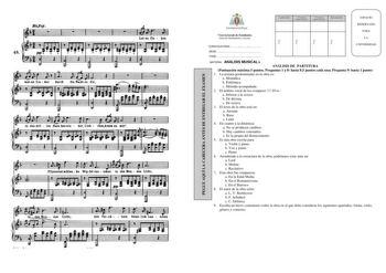 Examen de Análisis Musical (PAU de 2013)