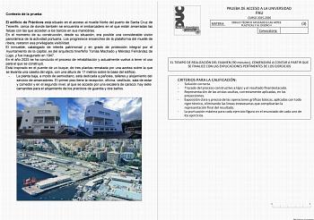 Dibujo Técnico Aplicado a las Artes Plásticas y al Diseño II – EBAU Islas Canarias (2026)