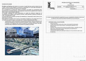 Dibujo Técnico Aplicado a las Artes Plásticas y al Diseño II – EBAU Islas Canarias (2026)