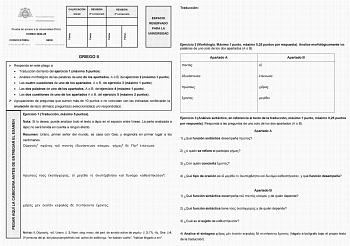 Examen de Griego (EBAU de 2025)