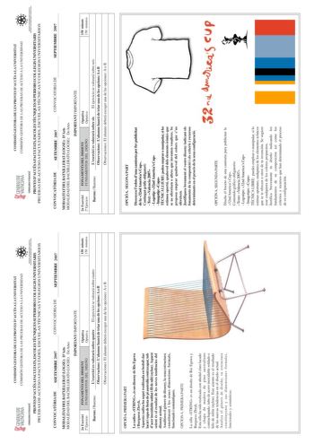 Examen de Diseño (selectividad de 2007)