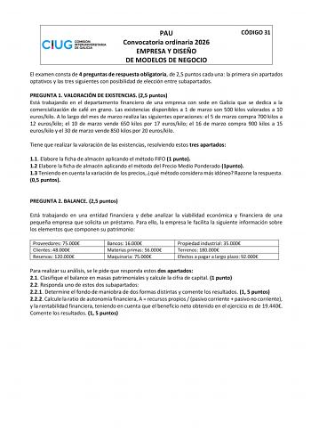 Empresa y Diseño de Modelos de Negocio – ABAU Galicia (2026)