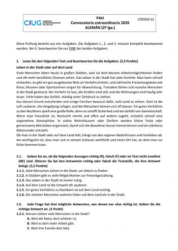 Alemán – ABAU Galicia (2026)