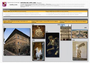 Historia del Arte – EBAU Castilla y León (2026)