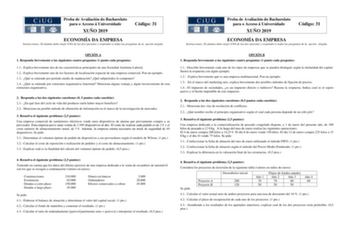 Examen de Economía de la Empresa (ABAU de 2019)