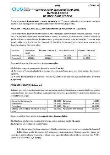 Examen de Empresa y Diseño de Modelos de Negocio (ABAU de 2025)