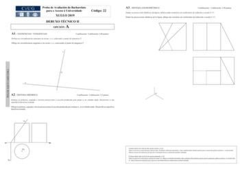 Examen de Dibujo Técnico II (ABAU de 2019)