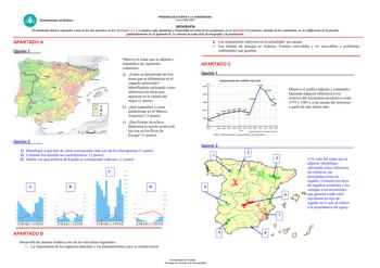 Examen de Geografía (selectividad de 2007)