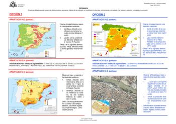 Examen de Geografía (PAU de 2013)