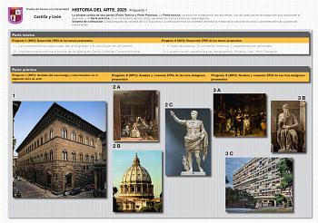 Examen de Historia del Arte (EBAU de 2025)