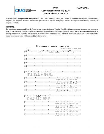 Coro y Técnica Vocal – ABAU Galicia (2026)