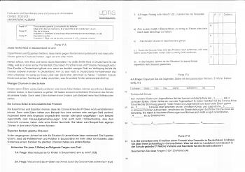 Eva0acióc dei 3achil0ralo JZ o ei JccGSG a a Uriversici0 CURSO 20202021 ASIGNATURA ALEMÁN UnoSlcléci bca d rra 1iasmJSkoUobertsiLaloFuclkaa Comprensión general y compresión de detalles Elige entre los dos textos A y B y responde a las cuestiones 12 y 3 Uso de la lengua Cuestión 4 Contesta a una de las dos opciones que se te plantean A o B Expresión escrita Cuestión 5 Elige u3 de ss dos opciones A o 8 J ceciacta un texto Parte 1 2 A Jedles frdrte Kind irri DeU1tschaílld ist m Keinen Urlaub kein …