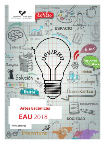 Examen de Artes Escénicas (EAU de 2018)