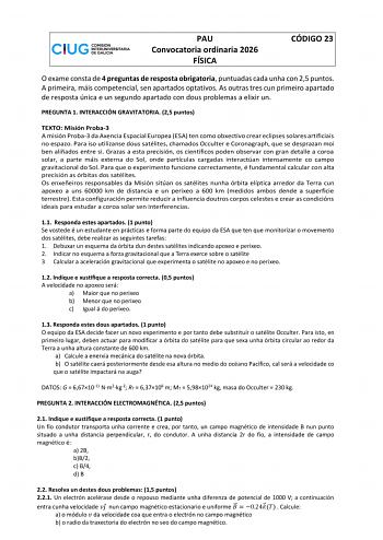 Física – ABAU Galicia (2026)