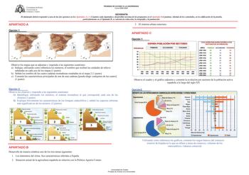 tík NIVERSDAD DE VIEDO  Vicerrectorado de Estudiantes y Empleo PRUEBAS DE ACCESO A LA UNIVERSIDAD Curso 20082009 GEOGRAFÍA El alumnado deberá responder a una de las dos opciones en los Apartados A y C 3 puntos cada Apartado y desarrollar un tema de los propuestos en el Apartado B 4 puntos Además de los contenidos en la calificación de la prueba particularmente en el Apartado B se valorará la redacción la ortografía y la puntuación APARTADO A 3 El sistema urbano asturiano Opción 1 J J J APARTADO…