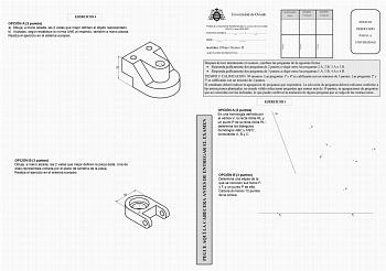 Examen de Dibujo Técnico II (EBAU de 2021)