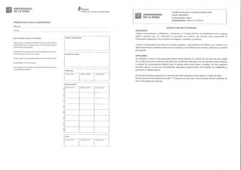 Examen de Dibujo Técnico II (PAU de 2015)