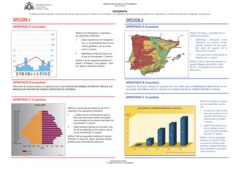 Examen de Geografía (PAU de 2010)