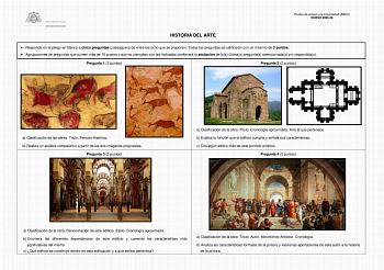 Historia del Arte – EBAU Asturias (2026)