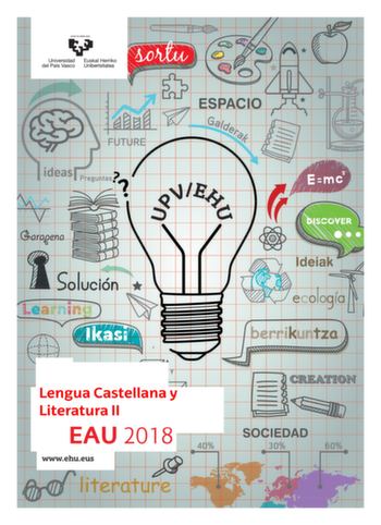 Examen de Lengua Castellana y Literatura (EAU de 2018)