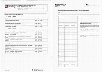 Examen de Dibujo Técnico Aplicado a las Artes Plásticas y al Diseño II (EBAU de 2025)