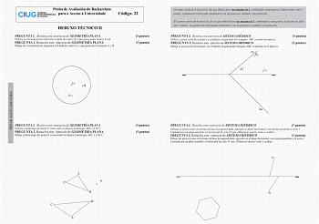 Examen de Dibujo Técnico II (ABAU de 2021)