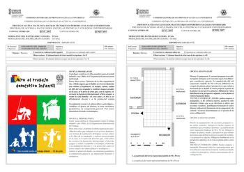 rl GENERALITAT VALENCIANA CONSELLERIA DEMPRESA UNIVERSITAT I CIÉNCIA COMISSIÓ GESTORA DE LES PROVES DACCÉS A LA UNIVERSITAT COMISIÓN GESTORA DE LAS PRUEBAS DE ACCESO A LA UNIVERSIDAD lix   tn  SISTEMA UNIVERSITA RI VALE NCIÁ SISTEMA UNIVERSITARIO VALEtfCIANO PROVES DACCÉS A FACULTATS ESCOLES TCNIQUES SUPERIORS I COLLEGIS UNIVERSITARIS PRUEBAS DE ACCESO A FACULTADES ESCUELAS TÉCNICAS Y COLEGIOS UNIVERSITARIOS CONVOCATRIA DE JUNY 2007 CONVOCATORIA DE JUNIO 2007 MODALITAT DEL BATXILLERAT LOGSE DAr…