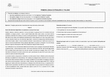 Italiano – EBAU Asturias (2026)