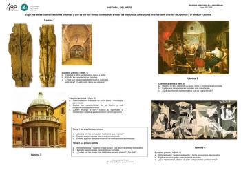 Examen de Historia del Arte (selectividad de 2008)