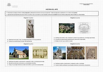 Historia del Arte – EBAU Asturias (2026)