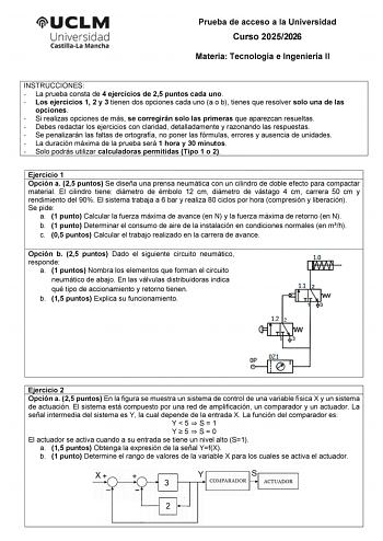 Tecnología e Ingeniería – EvAU Castilla-La Mancha (2026)