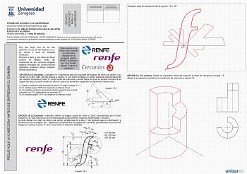 Dibujo Técnico Aplicado a las Artes Plásticas y al Diseño II – EvAU Aragón (2026)
