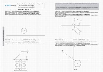 Examen de Dibujo Técnico II (ABAU de 2023)