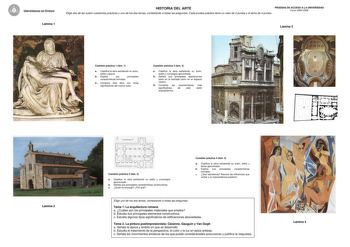 Examen de Historia del Arte (selectividad de 2006)