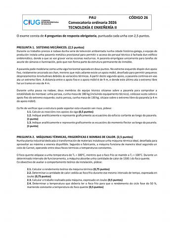 Tecnología e Ingeniería – ABAU Galicia (2026)