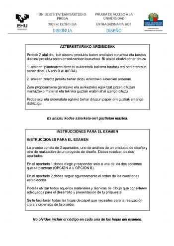 Diseño – EAU País Vasco (2026)