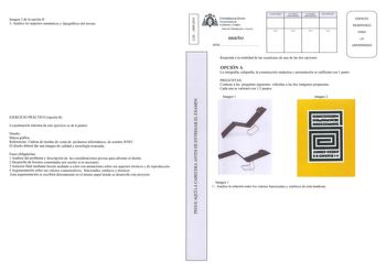 Examen de Diseño (PAU de 2010)