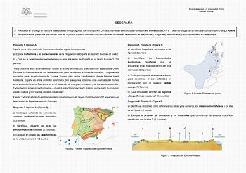 Geografía – EBAU Asturias (2026)