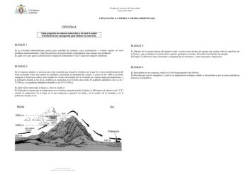 IVERSIDAD 6  D O II Pruebas de Acceso a la Universidad Curso 20122013 CIENCIAS DE LA TIERRA Y MEDIOAMBIENTALES OPCIÓN A Cada pregunta se valorará sobre diez y se hará la media aritmética de las 8 preguntas para obtener la nota final BLOQUE 1 1 La sociedad industrializada genera gran cantidad de residuos cuya acumulación o vertido supone un serio problema medioambiental Qué mecanismos de gestión deben contemplarse para mitigar este problema 2 Qué son y por qué se caracterizan los impactos ambien…